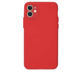 Funda Silicona Suave Compatible con IPhone 12 6.1" con Cámara 3D