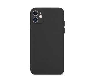 Funda Silicona Suave Compatible con IPhone 12 6.1" con Cámara 3D