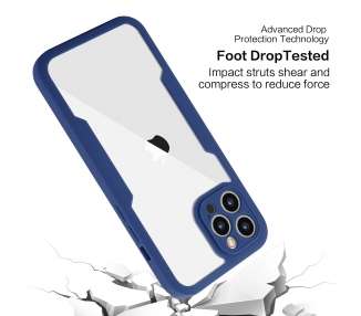 Funda Doble Silicona para Anti-Golpe iPhone 12 Mini Silicona Delantera y Trasera