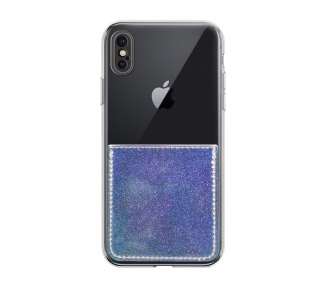 Funda Gel Compatible para iPhone 11 Pro Max con Tarjetero