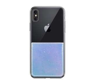 Funda Gel Compatible para iPhone 11 Pro Max con Tarjetero