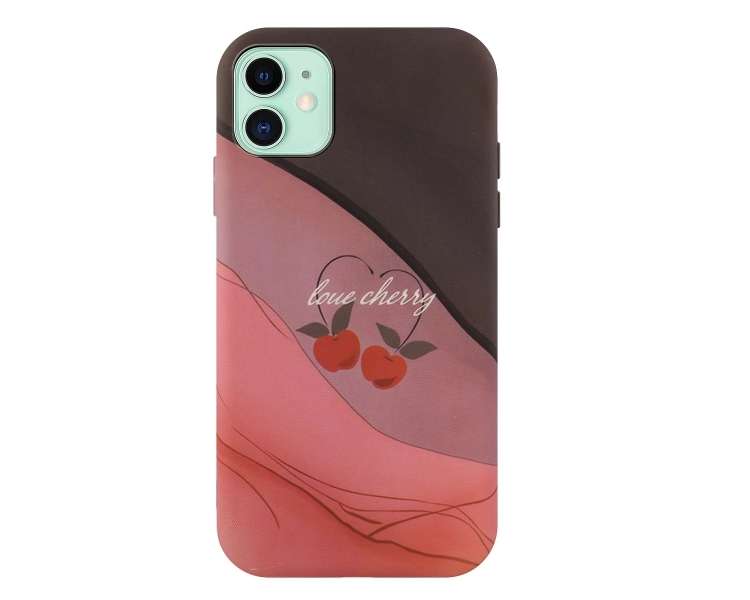 Funda Silicona Suave Elástica 4 Dibujos Compatible con iPhone 11