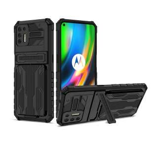 Funda Rock Anti-Golpe Tarjetero y Soporte Compatible con Iphone 11 6.1"