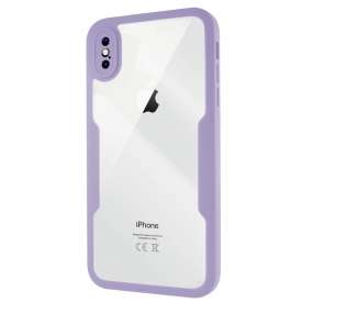 Funda Doble Silicona para Anti-Golpe iPhone XS Max Silicona Delantera y Trasera