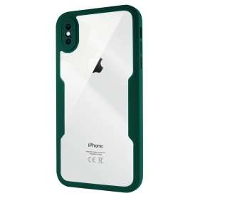 Funda Doble Silicona para Anti-Golpe iPhone XS Max Silicona Delantera y Trasera