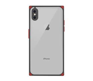 Funda Cubik Compatible para iPhone Xs Max con borde de color