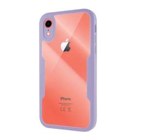 Funda Doble Silicona para Anti-Golpe iPhone XR Silicona Delantera y Trasera