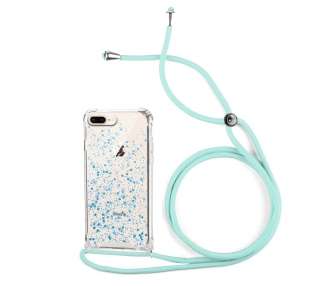 Funda Gel transparente con Cordón Compatible para Iphone 7 , 8 PLUS