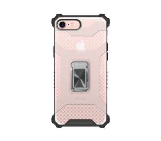 Funda con Anilla e Imán Rock-Crystal Compatible para iPhone 7,8