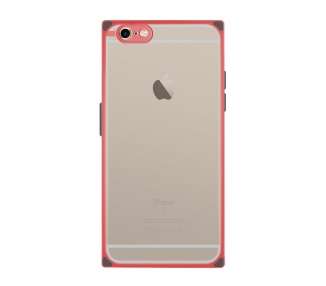 Funda Cubik Compatible para iPhone 6 Plus con borde de color