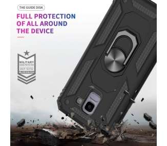 Funda Aluminio Antigolpe Compatible Con Samsung Galaxy S22 Ultra Imán con Anilla