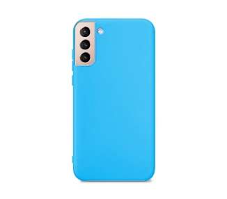 Funda Silicona Suave Compatible con Samsung S21 con Cámara 3D