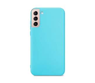 Funda Silicona Suave Compatible con Samsung S21 con Cámara 3D