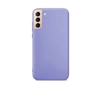 Funda Silicona Suave Compatible con Samsung S21 con Cámara 3D