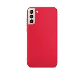 Funda Silicona Suave Compatible con Samsung S21 con Cámara 3D