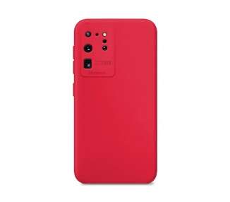 Funda Silicona Suave Compatible con Samsung S20 Ultra con Camara 3D