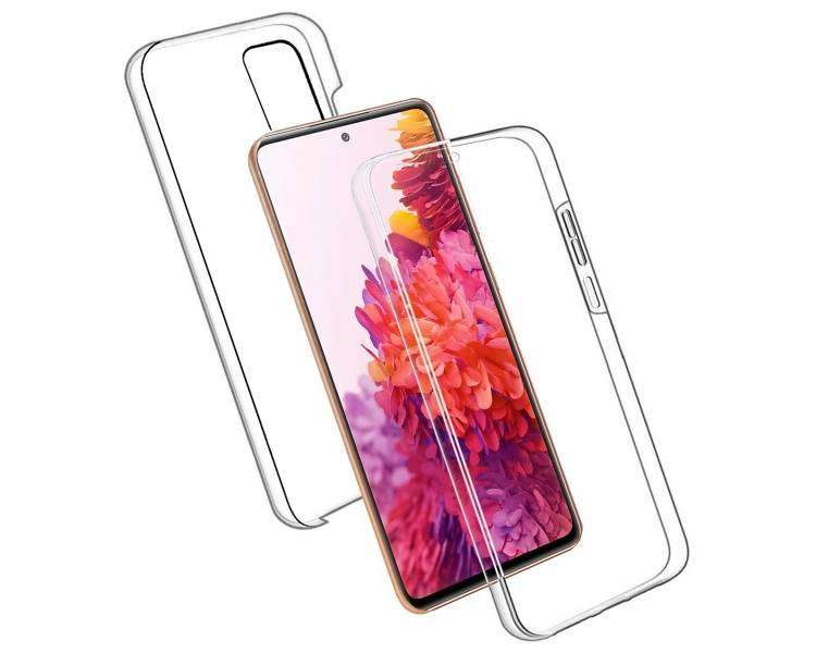 Funda Doble para Samsung Galaxy S20 FE Silicona Transparente Delantera y Trasera