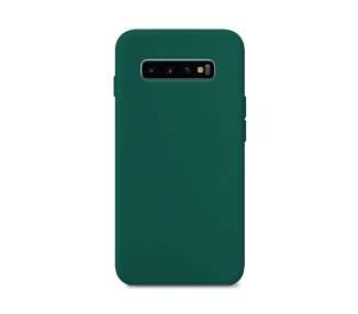 Funda Silicona Suave Compatible con Samsung Galaxy S10 con Camara 3D