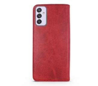 Funda Tapa con Tarjetero Compatible con Samsung Galaxy A82 5G Polipiel