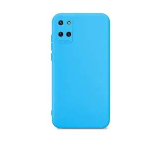 Funda Silicona Suave Compatible con Samsung A81 con Camara 3D