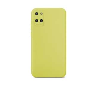 Funda Silicona Suave Compatible con Samsung A81 con Camara 3D