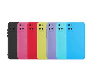 Funda Silicona Suave Compatible con Samsung A81 con Camara 3D