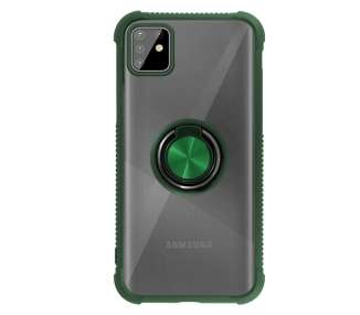 Funda Antigolpe Compatible con Samsung Galaxy A81,Note 10 Lite Imán con Anilla