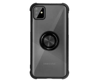 Funda Antigolpe Compatible con Samsung Galaxy A81,Note 10 Lite Imán con Anilla