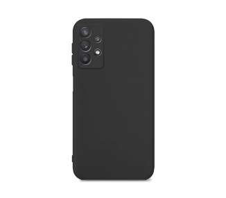 Funda Silicona Suave Compatible con Samsung A73-5G con Cámara 3D