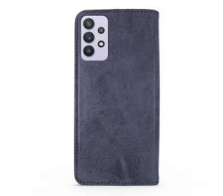 Funda Tapa con Tarjetero Compatible con Samsung Galaxy A73 Polipiel