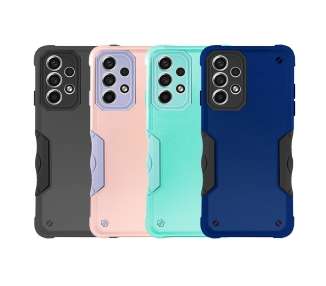 Funda AntiGolpe para Samsung Galaxy A73 con borde de color - 4 Colores