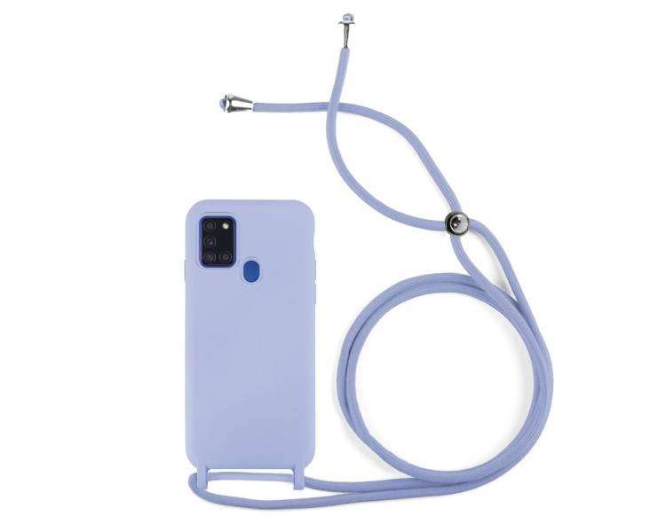 Funda suave con Cordón Compatible con Samsung Galaxy A52-5G