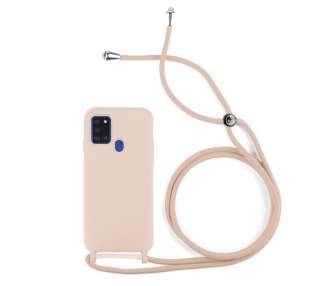 Funda suave con Cordón Compatible con Samsung Galaxy A52-5G