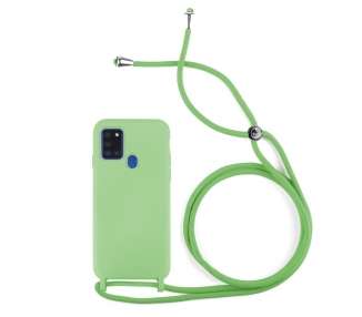 Funda suave con Cordón Compatible con Samsung Galaxy A52-5G