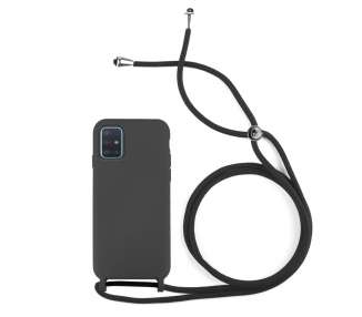 Funda suave con Cordón Compatible con Samsung Galaxy A51