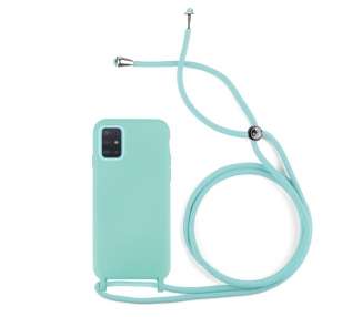 Funda suave con Cordón Compatible con Samsung Galaxy A51