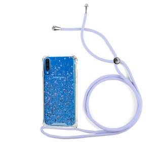 Funda Gel transparente con Cordón Compatible para Samsung A50,A30S