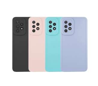 Funda Silicona Suave Compatible con Samsung A33-5G con Cámara 4D