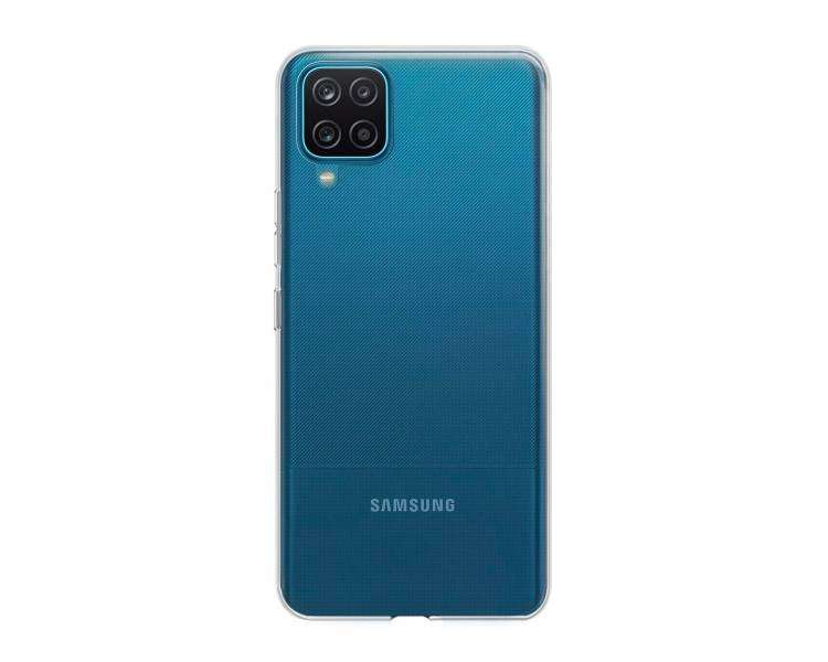 Funda Silicona Compatible con Samsung Galaxy A22-5G Transparente Ultrafina