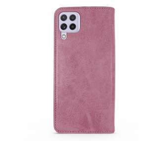 Funda Tapa con Tarjetero Compatible con Samsung Galaxy A22 4G Polipiel