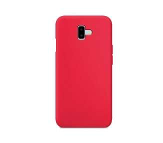 Funda Silicona Suave Compatible con Samsung Galaxy J6 Plus