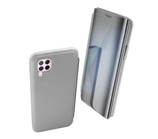 Funda Flip con Stand Compatible para Huawei P40 Lite Clear View