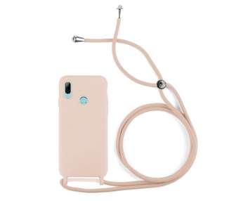 Funda suave con Cordón Compatible con Huawei P30 Lite