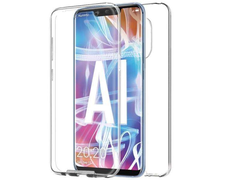 Funda Doble para Huawei Mate 20 LITE Silicona Transparente Delantera y Trasera