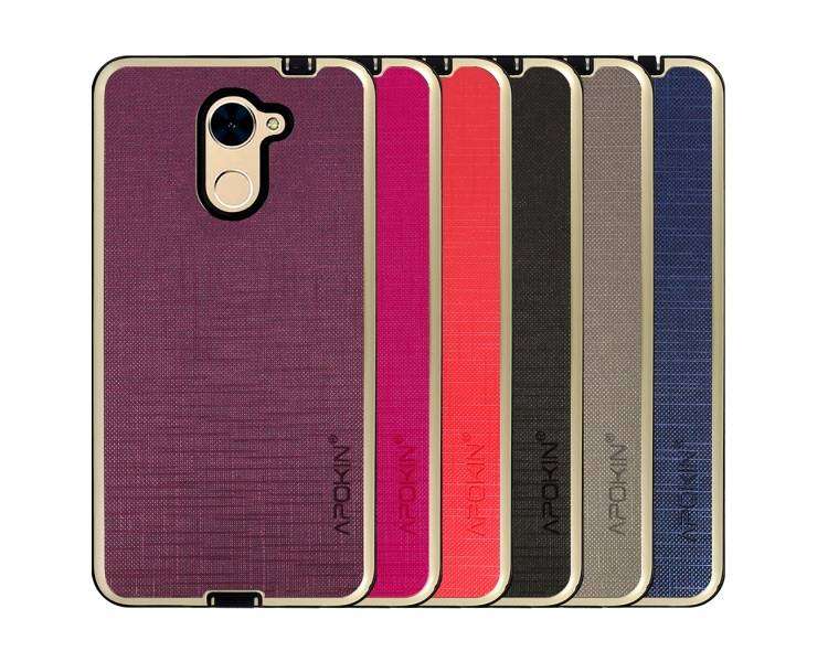 Funda Tela Compatible con Huawei Y7 2017 Antigolpe