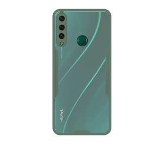 Funda Slim Compatible con Huawei Y6P con cámara Cubierta