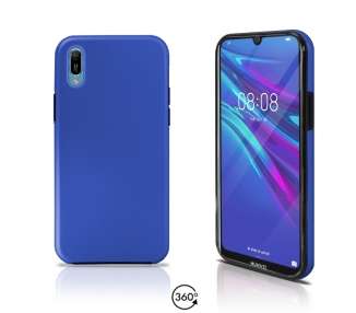 Funda Doble Compatible con Huawei Y6 2019 Silicona Delantera y Trasera 360