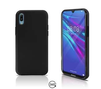 Funda Doble Compatible con Huawei Y6 2019 Silicona Delantera y Trasera 360