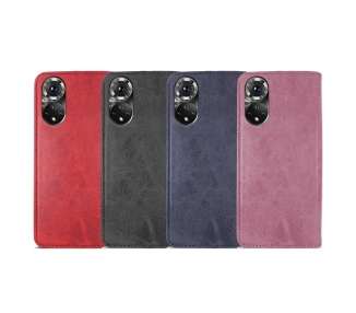 Funda Tapa con Tarjetero Compatible con Honor 50 Polipiel