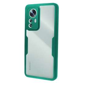 Funda Doble Silicona Compatible AntiGolpe con Xiaomi Mi 12 Pro Delantera Trasera